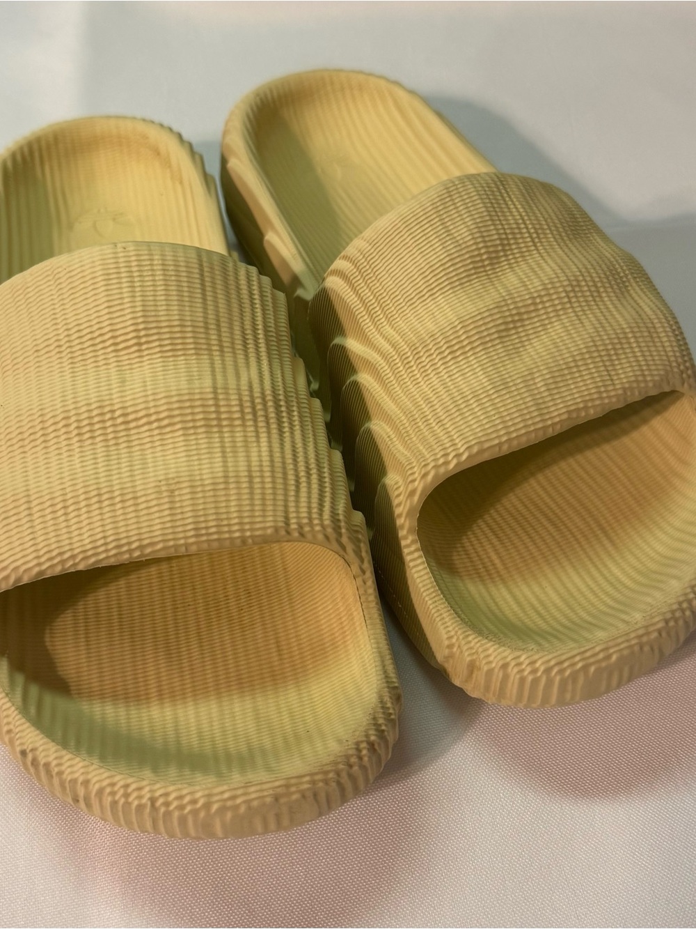adidas Adilette Original Women's Slide-Desert Sand Color